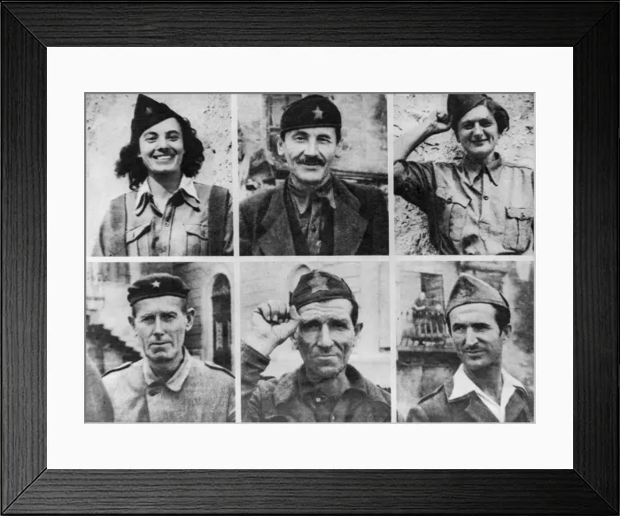 Framed Print : The crew of a small British naval vessel spent three days in a Dalmatian port recently Framed Print : The crew of a small British naval vessel spent three days in a Dalmatian port recently