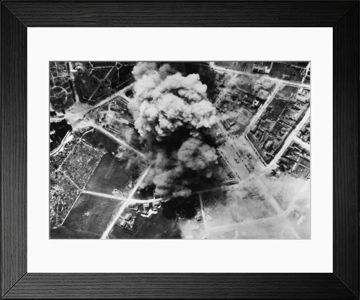 Framed Print : RAF Wellington night bombers of the Strategic Air Force