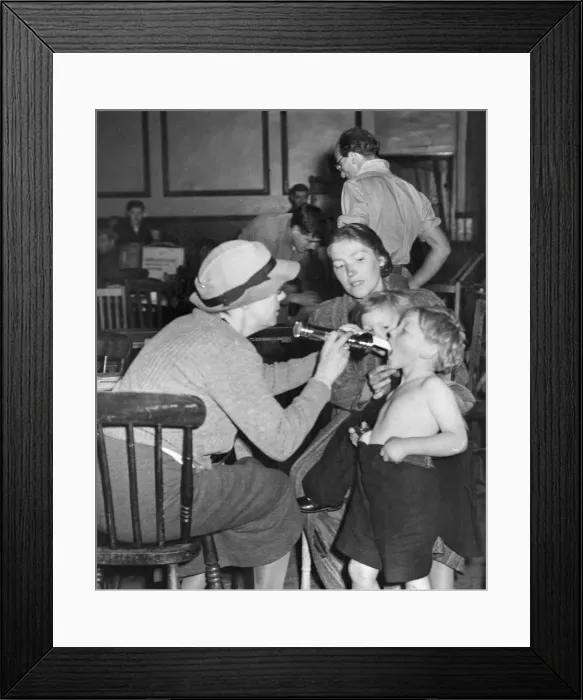Framed Print : Many and varied are the jobs done the Womens Voluntary Services Framed Print : Many and varied are the jobs done the Womens Voluntary Services