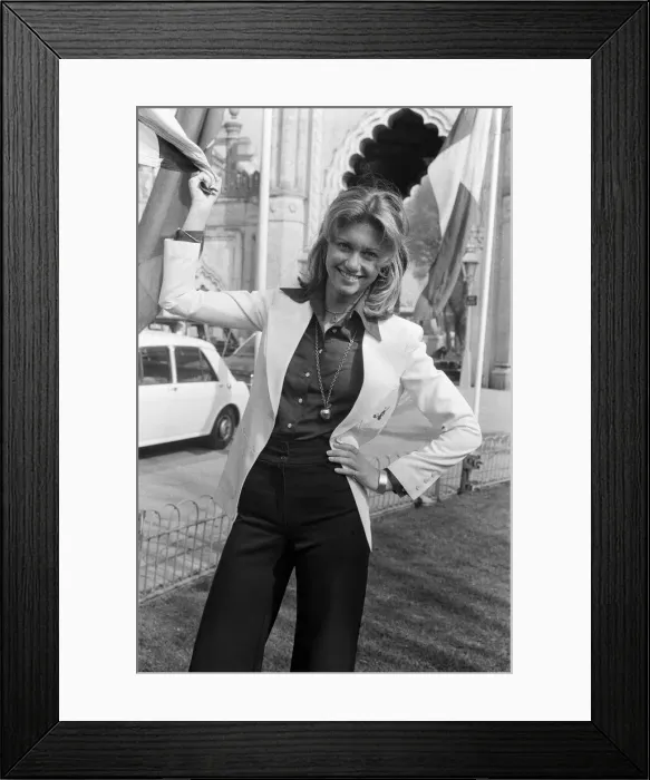 Framed Print : The Eurovision Song Contest 1974. Contestants are pictured ahead of the competition in Framed Print : The Eurovision Song Contest 1974. Contestants are pictured ahead of the competition in