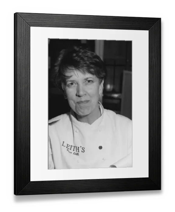 Framed Print : pprue leith, chef. march 87-1306 ----- PRUE LEITH Framed Print : pprue leith, chef. march 87-1306 ----- PRUE LEITH