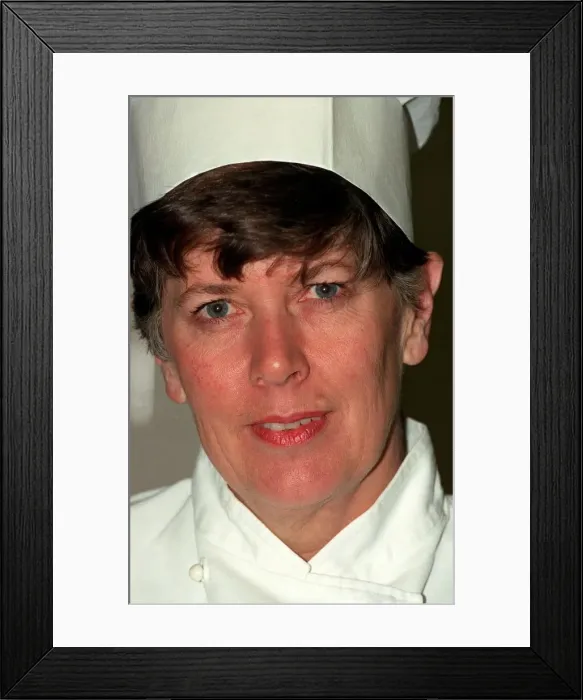 Framed Print : PRUE LEITH, CHEF, IN PHOTOCALL - 1990  /  10635