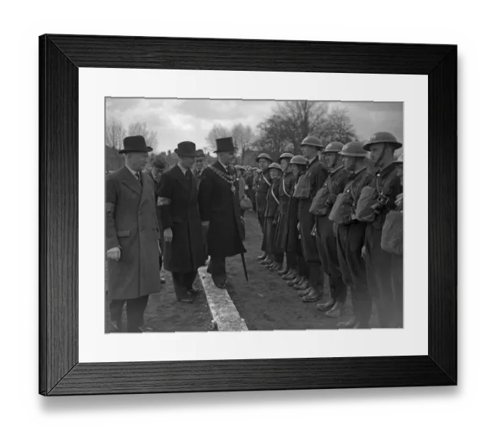 Framed Print : Mutual Aid in Air Defence. The first trial in the Midland Civil Defence Region of