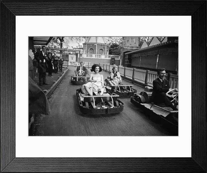 Framed Print : Rehearsals for the Star Gala day at Battersea Festival Gardens and Fun Fair