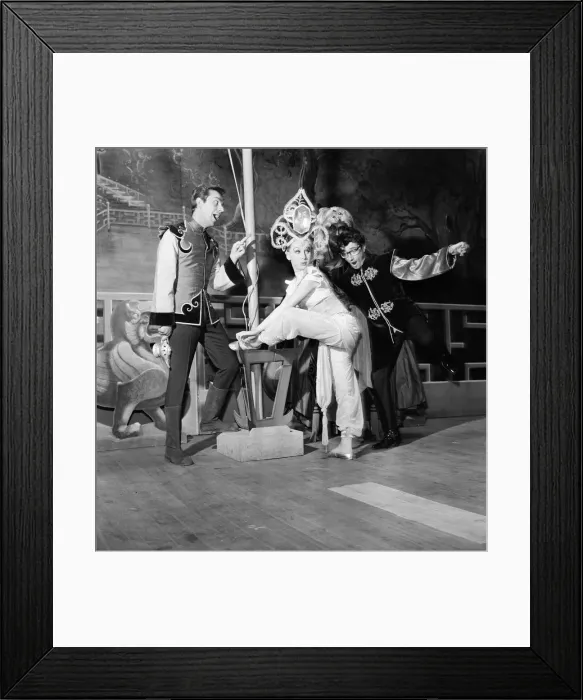 Framed Print : Aladdin Panto Dress Rehearsal at the Palace Theatre, Manchester Framed Print : Aladdin Panto Dress Rehearsal at the Palace Theatre, Manchester