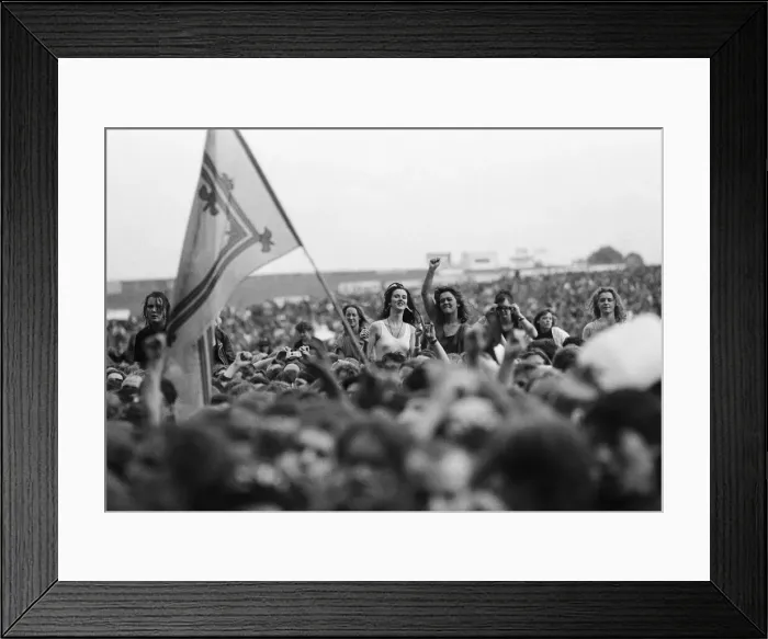 Framed Print : Monsters of Rock 1991, Castle Donington Raceway, Derbyshire, Saturday 17th August 1991 Framed Print : Monsters of Rock 1991, Castle Donington Raceway, Derbyshire, Saturday 17th August 1991