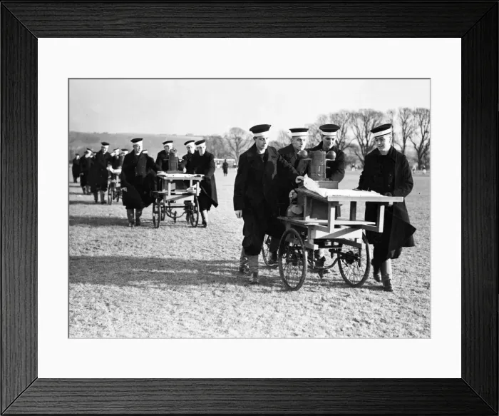 Framed Print : HMS King Alfred, once a college, producing navigators for HM Ships Framed Print : HMS King Alfred, once a college, producing navigators for HM Ships