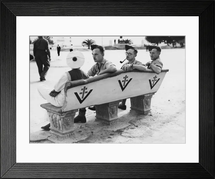 Framed Print : French fly Spitfires in Corsica - Inter-Allied Air Co-Operation Framed Print : French fly Spitfires in Corsica - Inter-Allied Air Co-Operation