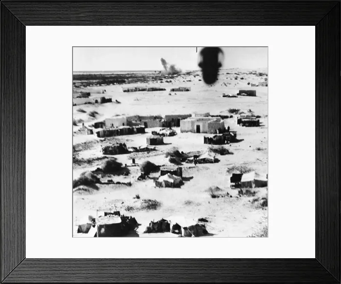 Framed Print : Brenheim feel applies in North Africa. Serial of these attacks took place during Framed Print : Brenheim feel applies in North Africa. Serial of these attacks took place during