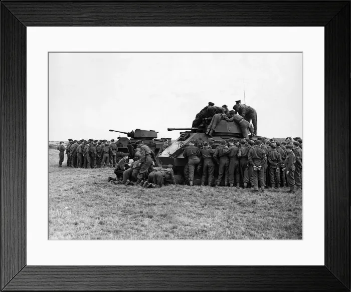 Framed Print : Army Cadets. August 1943 Framed Print : Army Cadets. August 1943