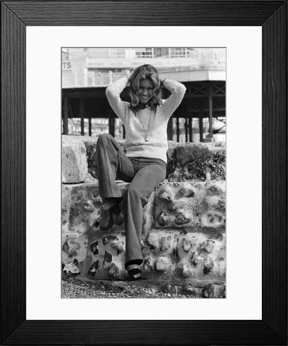 Framed Print : The Eurovision Song Contest 1974 in Brighton. Entry for United Kingdom Olivia Newton-John Framed Print : The Eurovision Song Contest 1974 in Brighton. Entry for United Kingdom Olivia Newton-John