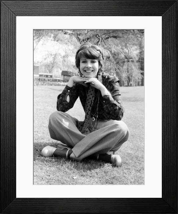 Framed Print : The Eurovision Song Contest 1974 in Brighton. Entry for Luxembourg, Ireen Sheer
