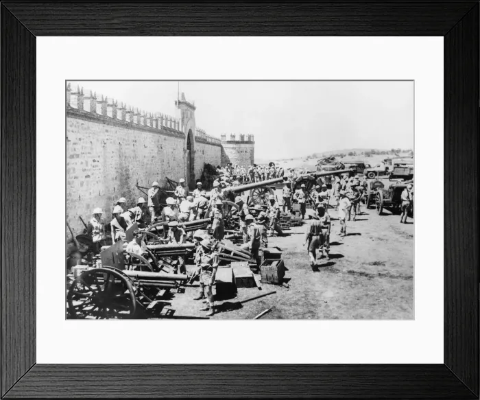 Framed Print : The 1st South African Infantry Division was an infantry division of the army of the Union