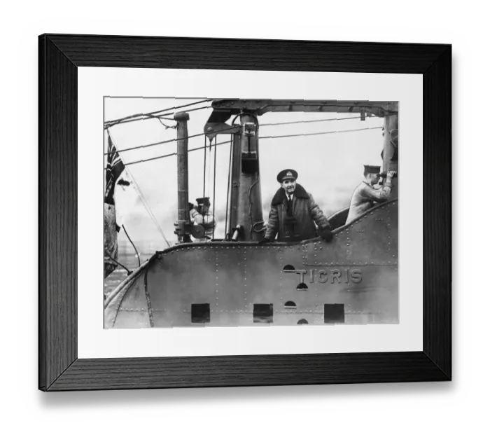 Framed Print : HMS Tigris was a T-class submarine of the Royal Navy. She was laid down at Chatham Framed Print : HMS Tigris was a T-class submarine of the Royal Navy. She was laid down at Chatham