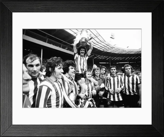 Framed Print : Sunderland 1-0 Leeds United, FA Cup final match at Wembley Stadium, London