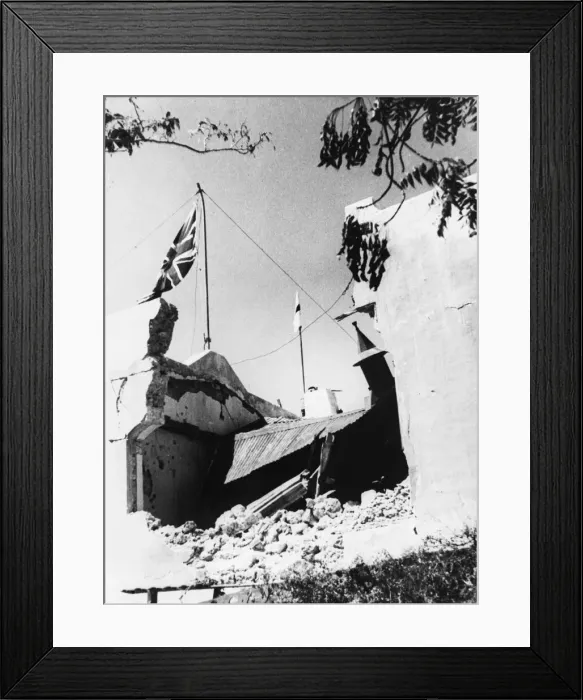 Framed Print : Indian soldiers at the Recapture of Berbera, March 1941 Framed Print : Indian soldiers at the Recapture of Berbera, March 1941