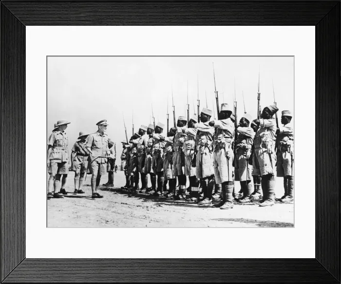 Framed Print : General Sir Alan Gordon Cunningham, GCMG, KCB, DSO, MC. Was a senior officer of
