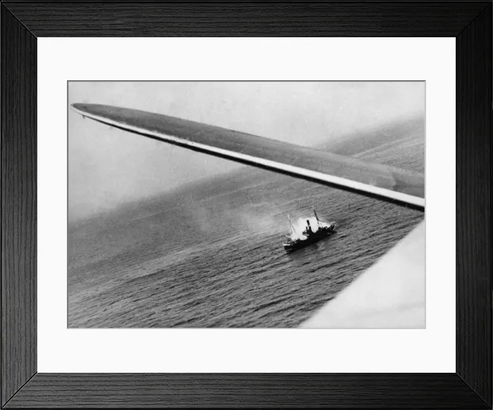 Framed Print : RAF bombers of Coastal Command flew at mast height to attack a German convoy of six ships Framed Print : RAF bombers of Coastal Command flew at mast height to attack a German convoy of six ships