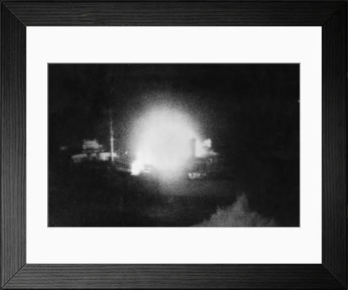 Framed Print : The German tanker Passat seen here under attack by RAF Whitley bombers of Coastal Command Framed Print : The German tanker Passat seen here under attack by RAF Whitley bombers of Coastal Command