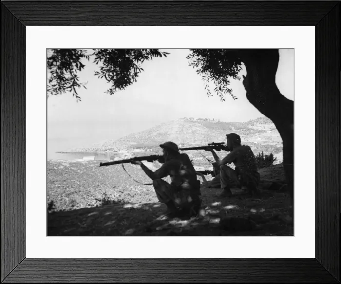 Framed Print : At 0015 hours on 29th July 1944, the newly formed Land Forces Adriatic Framed Print : At 0015 hours on 29th July 1944, the newly formed Land Forces Adriatic