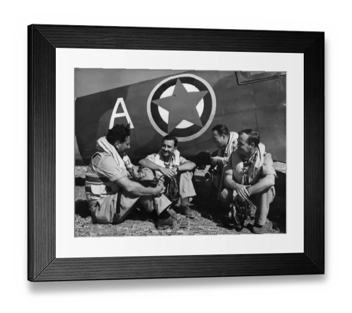 Framed Print : A Yugoslav Squadron flying Spitfires from a Tactical Wing of the Balkan Air Force based Framed Print : A Yugoslav Squadron flying Spitfires from a Tactical Wing of the Balkan Air Force based