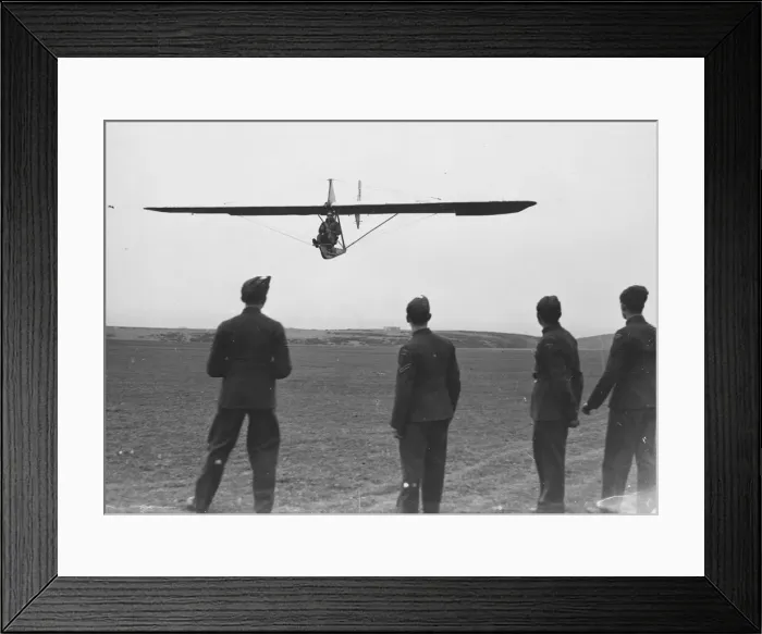 Framed Print : Flying students from the ATC glider training. Wadebridge in Cornwall Framed Print : Flying students from the ATC glider training. Wadebridge in Cornwall