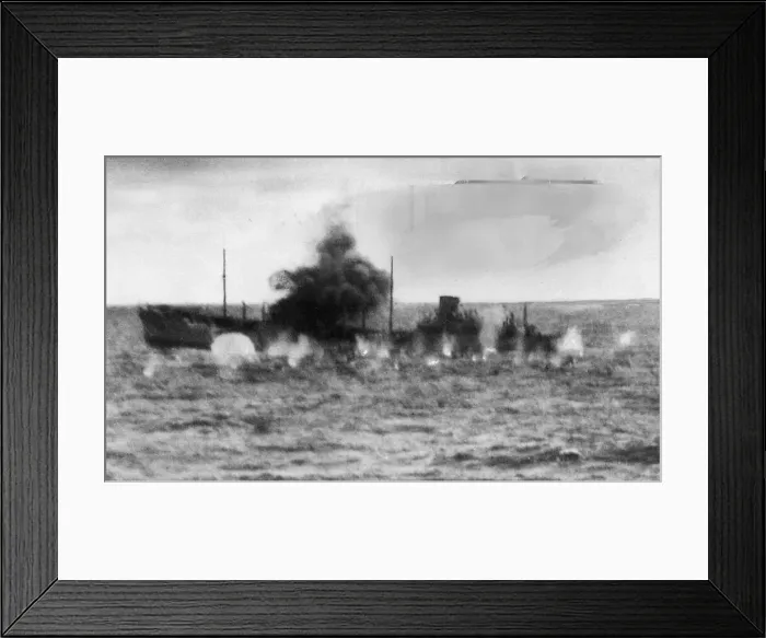Framed Print : A Blenheim bomber of RAF Mediterranean Command delivering an attack from mast height Framed Print : A Blenheim bomber of RAF Mediterranean Command delivering an attack from mast height