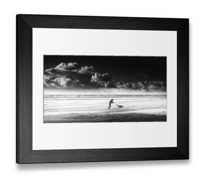 Framed Print : Formby Beach, 13th April 1988