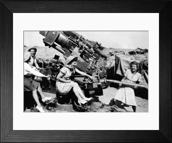 Framed Print : Members of an ENSA Party called Melody and Rhythm Framed Print : Members of an ENSA Party called Melody and Rhythm