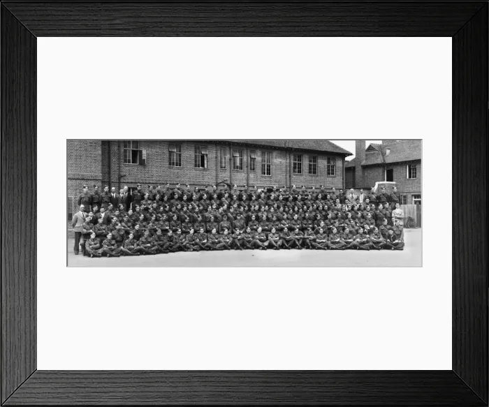 Framed Print : Members of a Home Guard Anti-Aircraft battery in Reading Framed Print : Members of a Home Guard Anti-Aircraft battery in Reading
