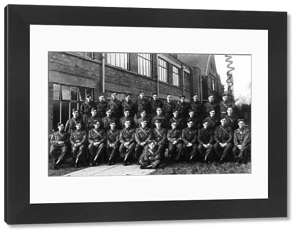 Members of the Home Guard of the Pulsometer Engineering Works in Reading