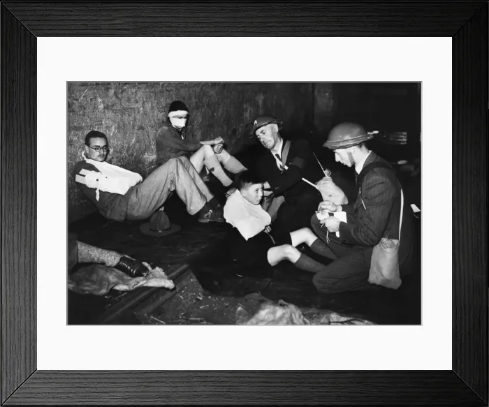 Framed Print : Air Raid Precautions refers to a number of organisations Framed Print : Air Raid Precautions refers to a number of organisations
