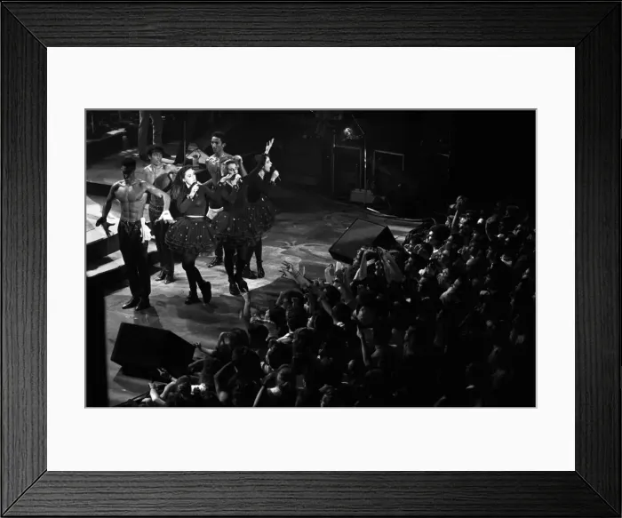 Framed Print : British girl group Bananarama Jacqui O Sullivan, Keren Woodward