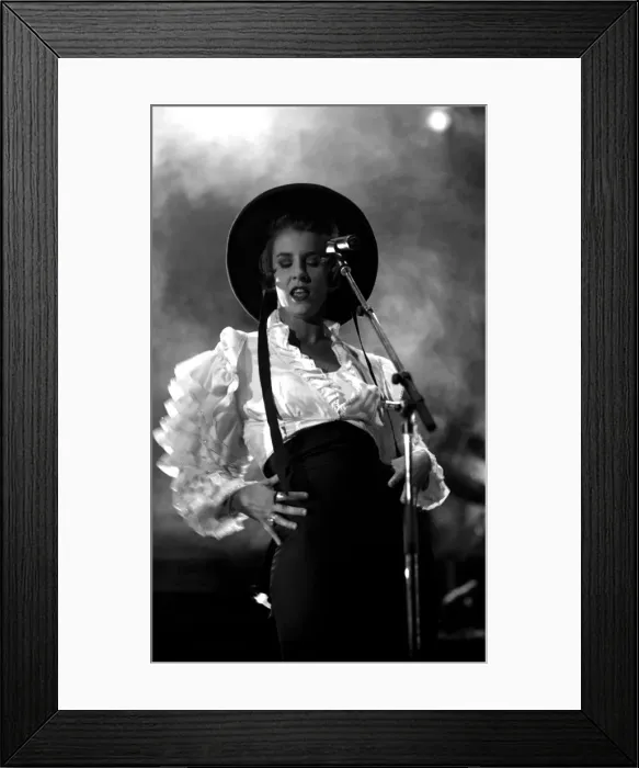 Framed Print : British girl group Bananarama Jacqui O Sullivan, Keren Woodward andSara Dallin in Framed Print : British girl group Bananarama Jacqui O Sullivan, Keren Woodward andSara Dallin in