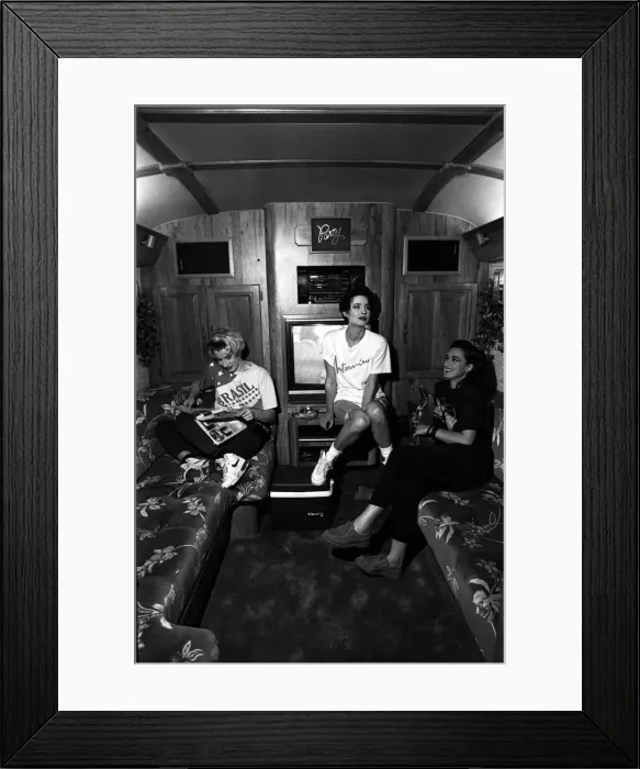 Framed Print : British girl group Bananarama Jacqui O Sullivan, Keren Woodward Framed Print : British girl group Bananarama Jacqui O Sullivan, Keren Woodward