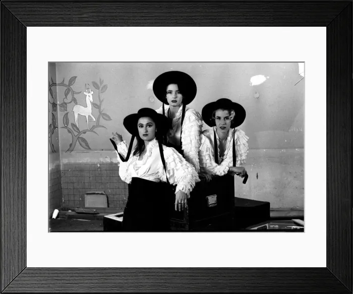 Framed Print : British girl group Bananarama Jacqui O Sullivan, Keren Woodward andSara Dallin in Framed Print : British girl group Bananarama Jacqui O Sullivan, Keren Woodward andSara Dallin in