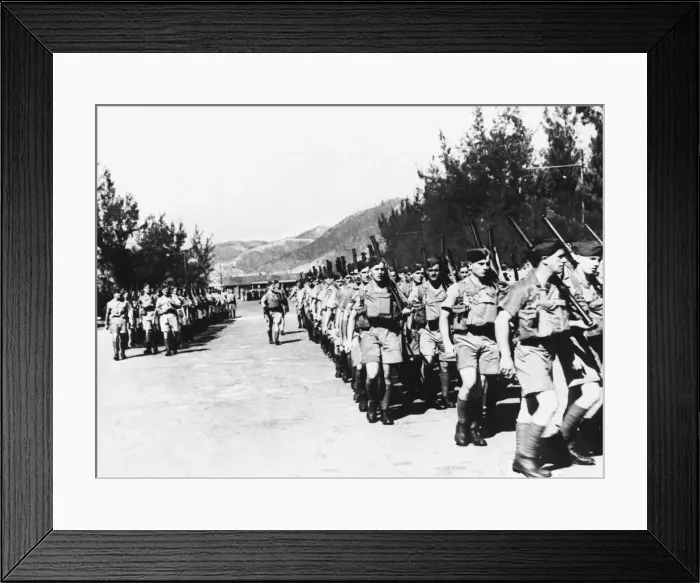 Framed Print : Hong Kong was the first place Canadians fought a land battle in the Second World War Framed Print : Hong Kong was the first place Canadians fought a land battle in the Second World War