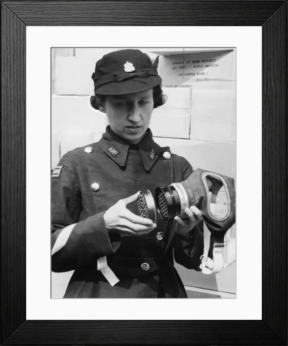 Framed Print : Additional filters for civilian respirators to increase their efficiency against smoke Framed Print : Additional filters for civilian respirators to increase their efficiency against smoke