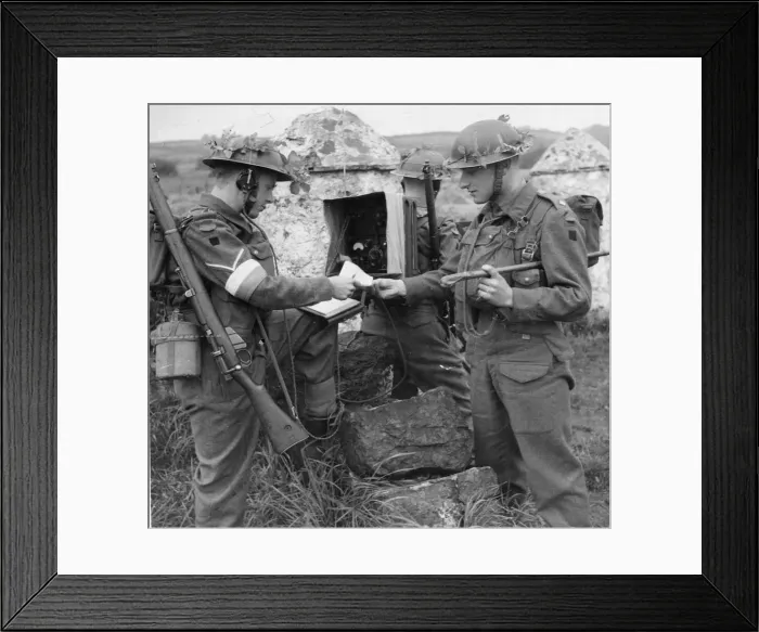 Framed Print : Speed'is the slogan of the Signals, and the Signals are the arteries of Framed Print : Speed'is the slogan of the Signals, and the Signals are the arteries of