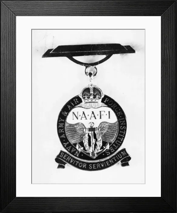 Framed Print : The Broach to be awards to members of the NaFI (The Navy Framed Print : The Broach to be awards to members of the NaFI (The Navy
