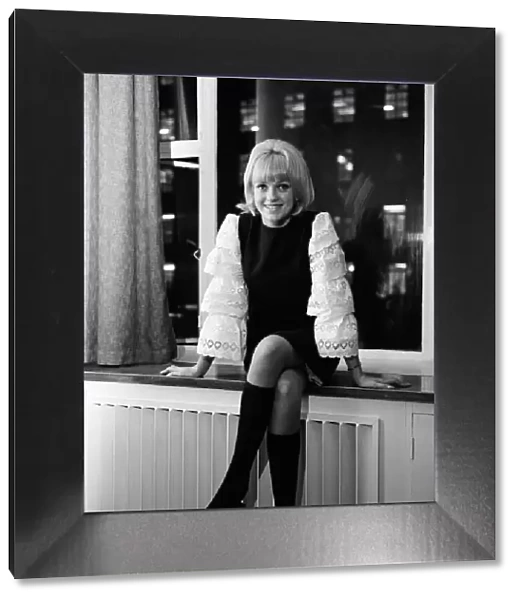 Radio and television broadcaster Annie Nightingale. 24th November 1964