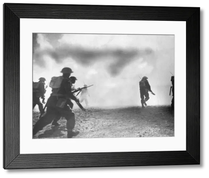 Framed Print : The Battle Libya - pictures from the front. In the this of the fight Framed Print : The Battle Libya - pictures from the front. In the this of the fight