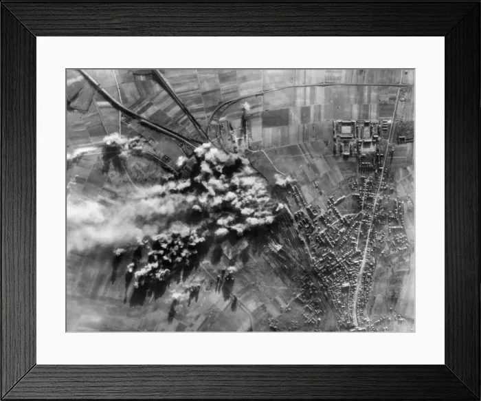 Framed Print : Friedberg Marshalling Yard Air Raid 4th December 1944 The vital choke point Framed Print : Friedberg Marshalling Yard Air Raid 4th December 1944 The vital choke point