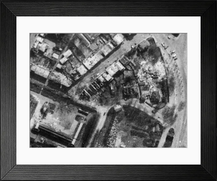 Framed Print : Mosquitos attack Hague Target. By pin-pointing, attacking