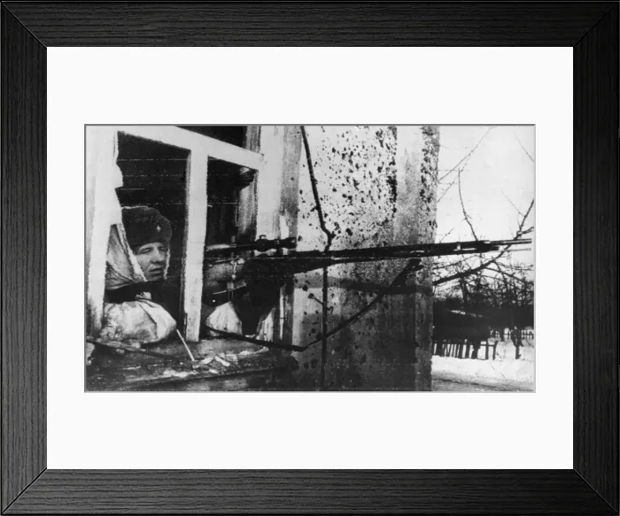 Framed Print : Scenes on the Russian front during the counter-offensive campaign of the Soviet Red Army Framed Print : Scenes on the Russian front during the counter-offensive campaign of the Soviet Red Army