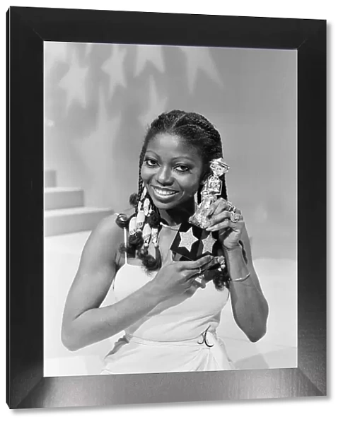 Patti Boulaye, Singer and winner of TV Talent Show New Faces, April 1978