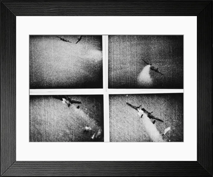 Framed Print : The last moments of a Dornier Do217 over Dieppe on 19 August 1942 Framed Print : The last moments of a Dornier Do217 over Dieppe on 19 August 1942