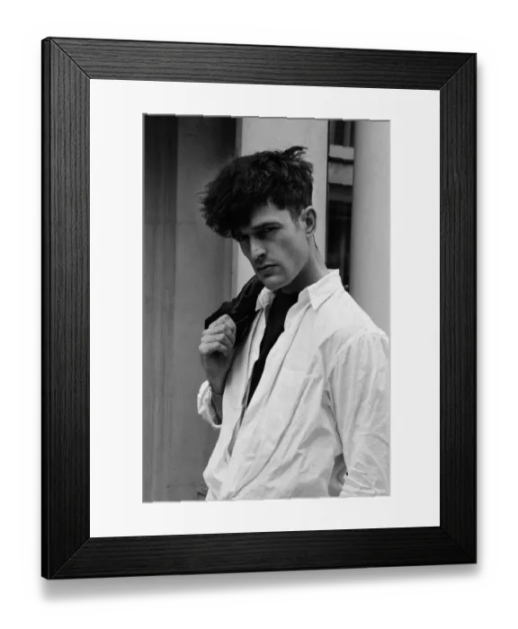 Framed Print : Actor Rupert Everett. 13th May 1987