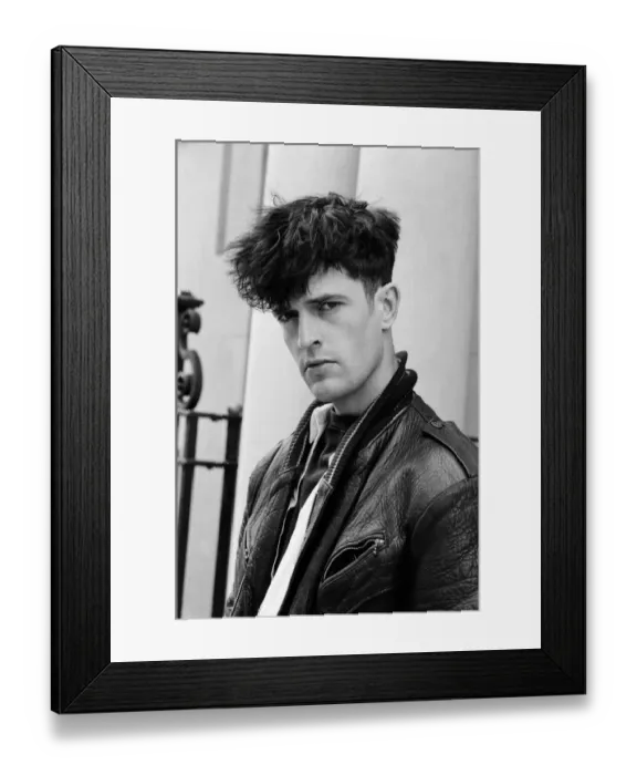 Framed Print : Actor Rupert Everett. 13th May 1987