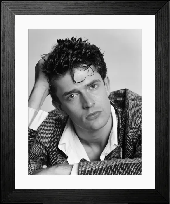 Framed Print : Actor Rupert Everett, he is the star of the film Another Country